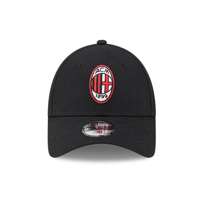 Kids AC Milan Black 9FORTY Adjustable Cap