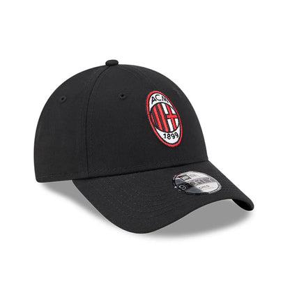 Kids AC Milan Black 9FORTY Adjustable Cap