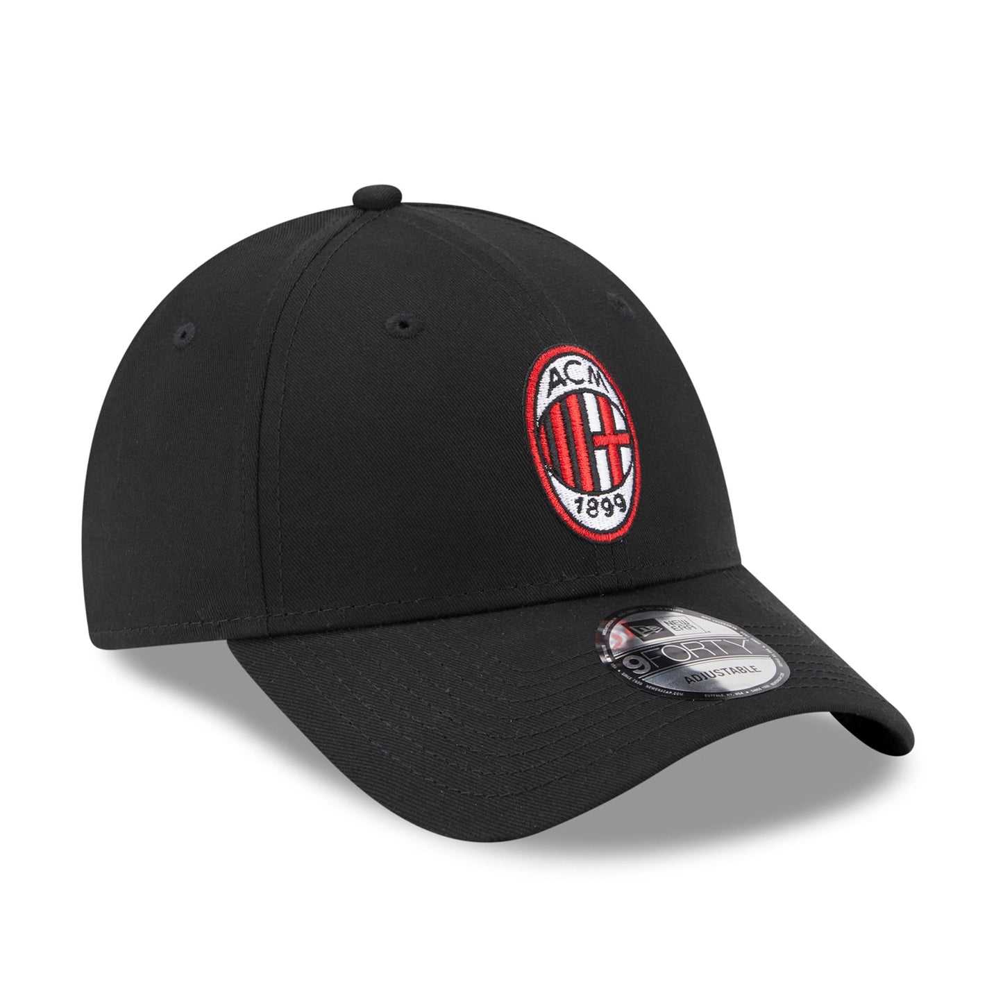 AC Milan Black 9FORTY Adjustable Cap