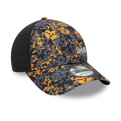 McLaren Racing Shadow All Over Print Black 9FORTY Adjustable Cap