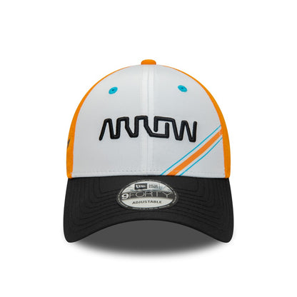 McLaren Racing Indy 500 White 9FORTY Snapback Cap