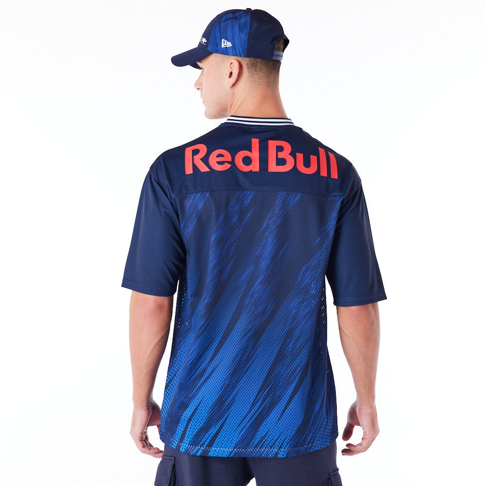 Red Bull Sim Racing Navy V-Neck T-Shirt