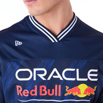 Red Bull Sim Racing Navy V-Neck T-Shirt
