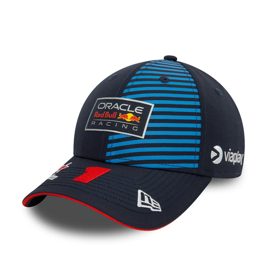 Red Bull Racing 2024 Max Verstappen Team Navy 9FORTY Snapback Cap