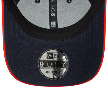Red Bull Racing 2024 Max Verstappen Team Navy 9FORTY Snapback Cap