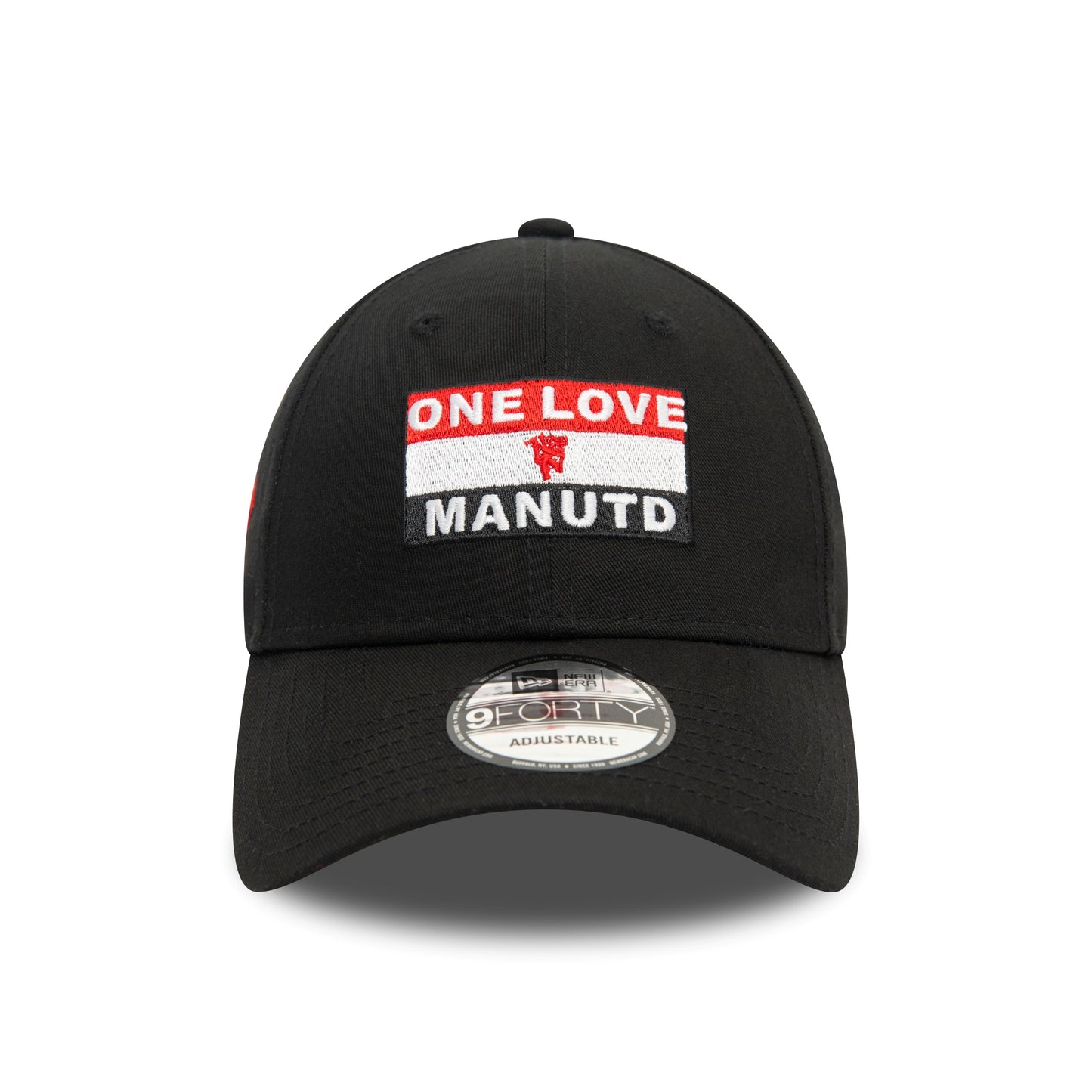 Manchester United New Era One Love 9FORTY Flag Adjustable Cap - Unisex 