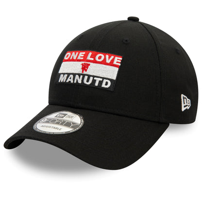 Manchester United New Era One Love 9FORTY Flag Adjustable Cap - Unisex 