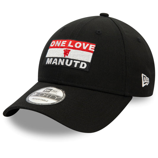 Manchester United New Era One Love 9FORTY Flag Adjustable Cap - Unisex 