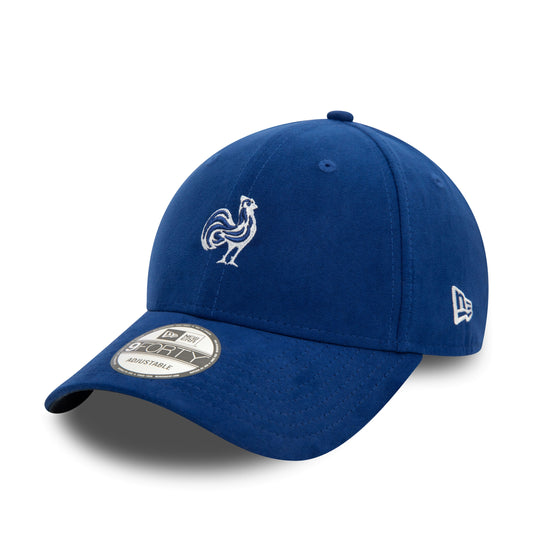 French Federation Of Rugby Faux Suede Dark Blue 9FORTY Adjustable Cap