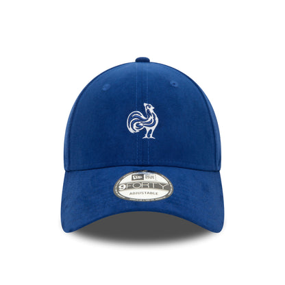 French Federation Of Rugby Faux Suede Dark Blue 9FORTY Adjustable Cap