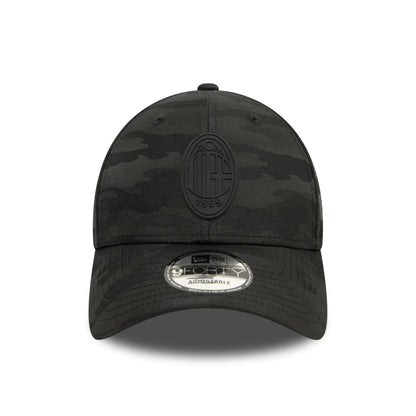 New Era AC Milan Tonal Camo 9TWENTY Adult Cap Black