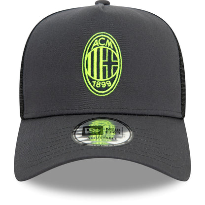 AC Milan Seasonal Trucker Cap (Dark Grey) - Unisex
