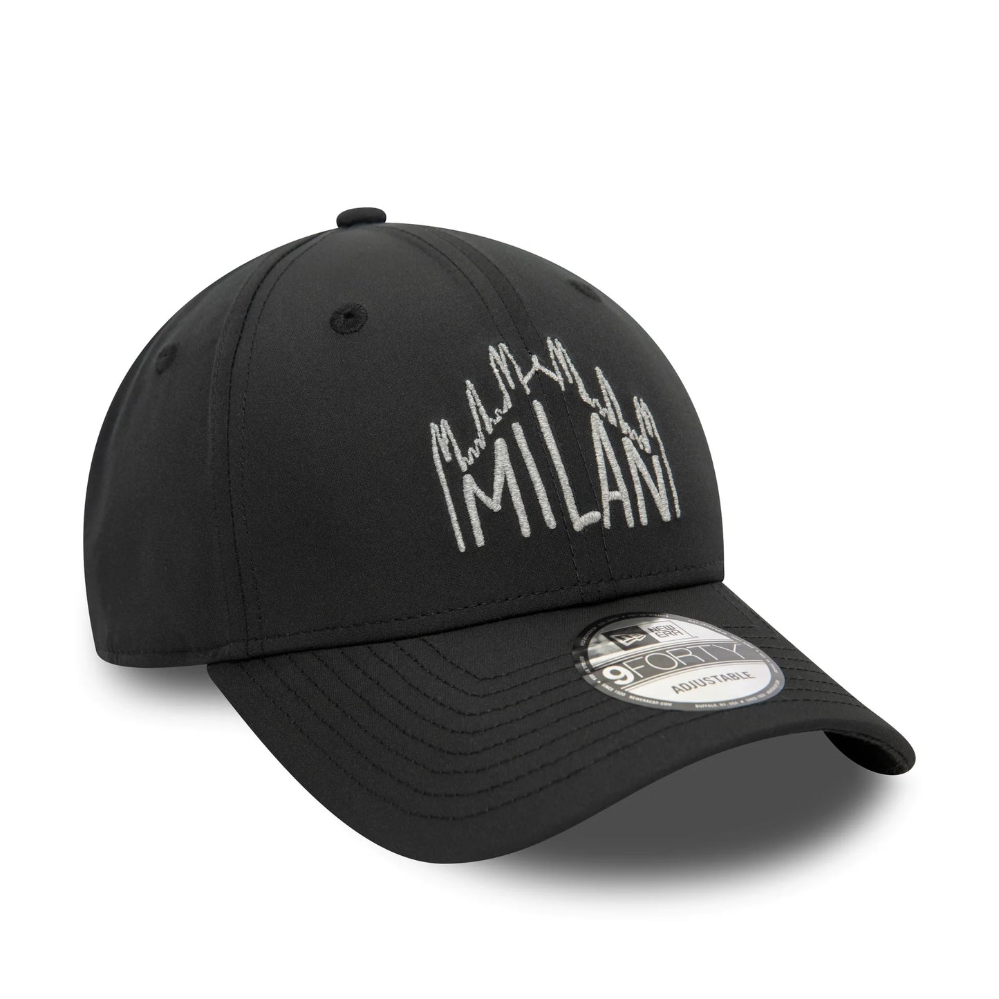 AC Milan Reflective 9FORTY Cap Black