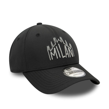 AC Milan Reflective 9FORTY Cap Black