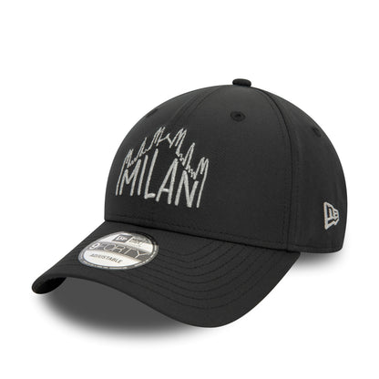 AC Milan Reflective 9FORTY Cap Black