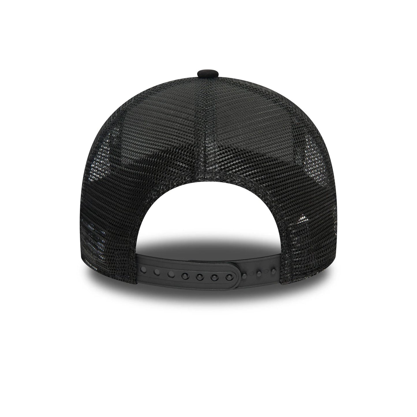 New Era E-Frame Trucker Chelsea Suede Black Cap
