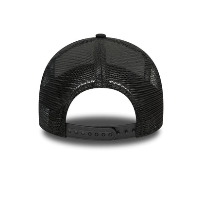 Kids Chelsea Wordmark Overlay Trucker Adjustable Cap - Black