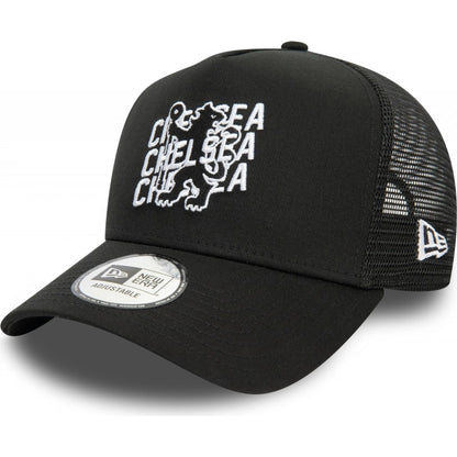 9FORTY New Era E-Frame Chelsea Wordmark Overlay Trucker Cap