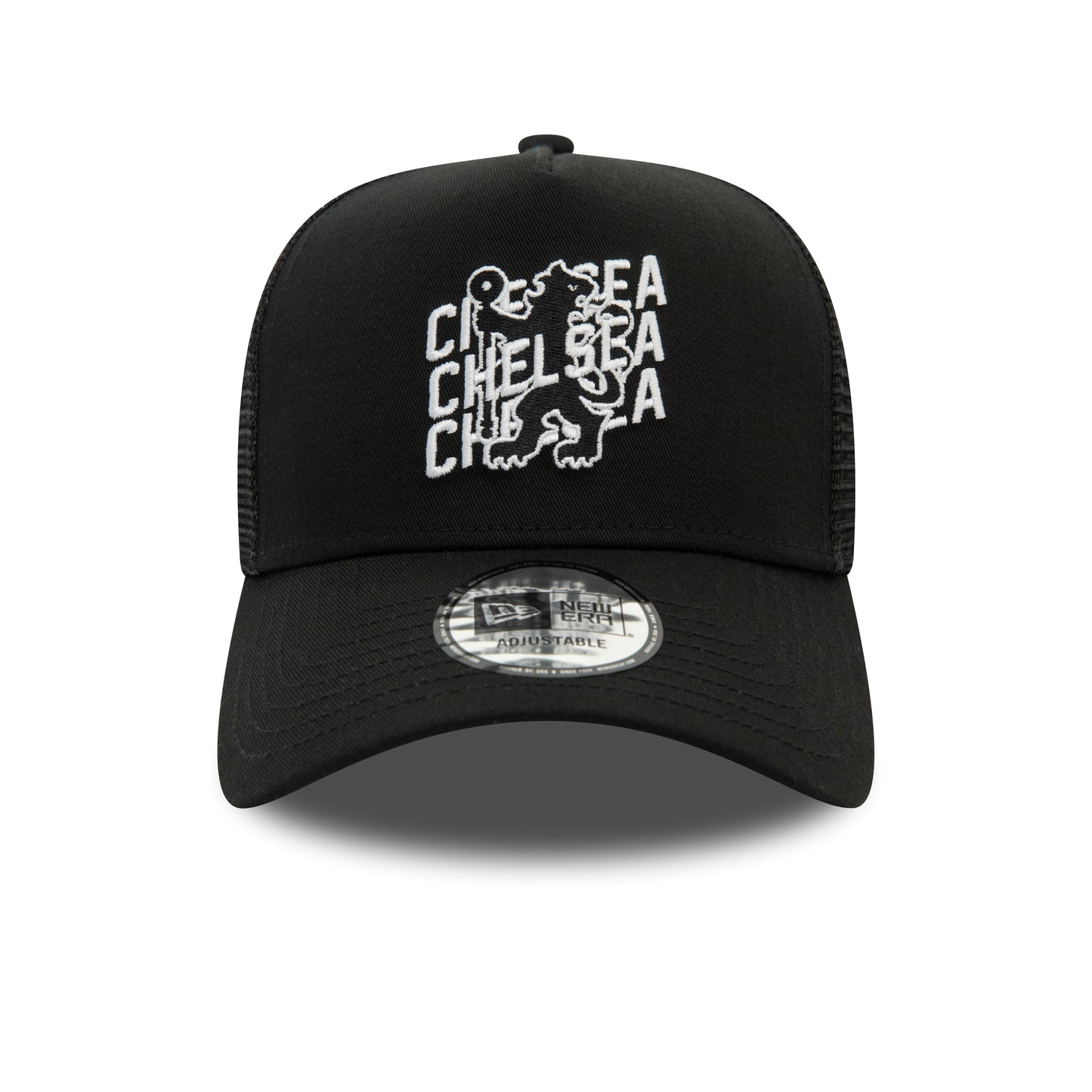9FORTY New Era E-Frame Chelsea Wordmark Overlay Trucker Cap