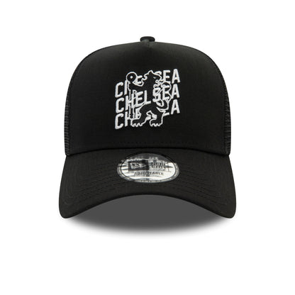 9FORTY New Era E-Frame Chelsea Wordmark Overlay Trucker Cap