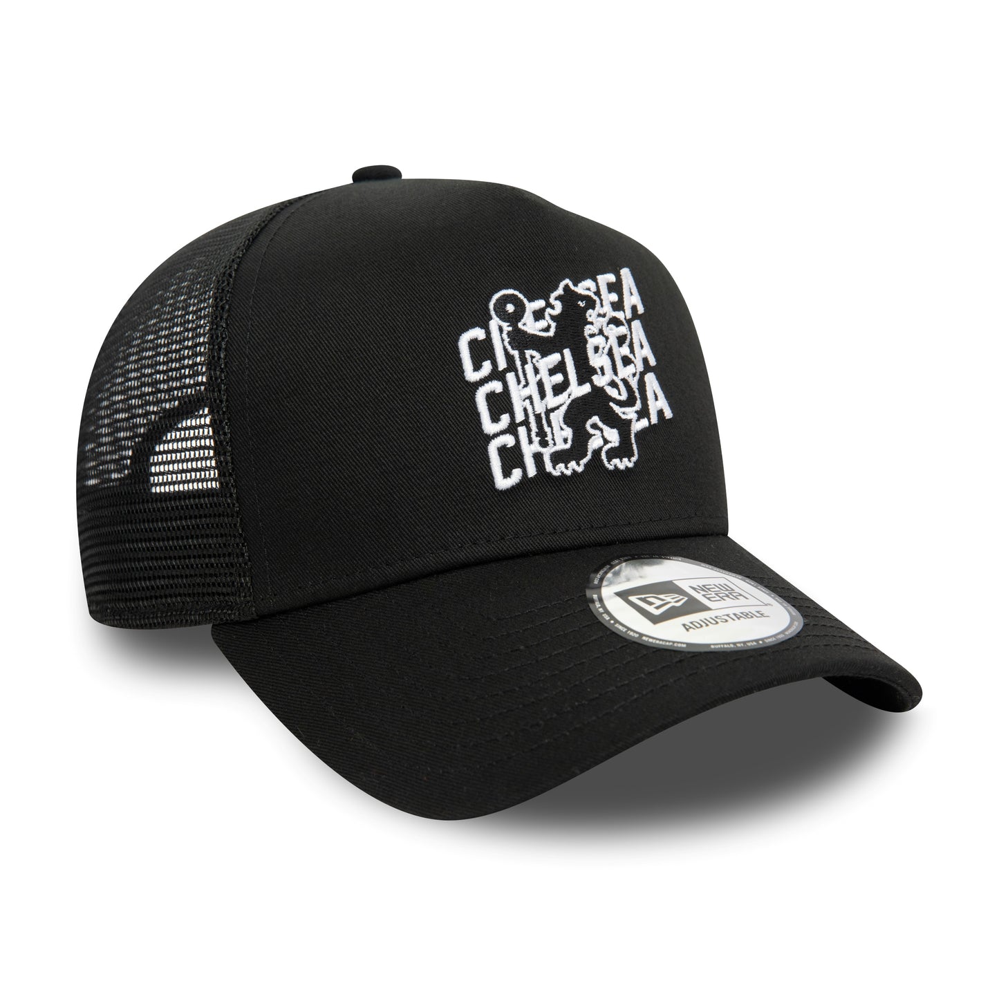 9FORTY New Era E-Frame Chelsea Wordmark Overlay Trucker Cap