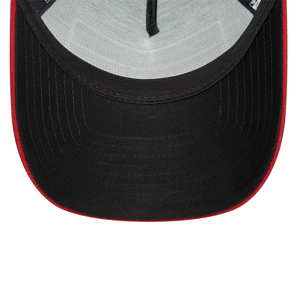 Moto Guzzi New Era Graphic Patch Trucker Cap - Black/Red - Unisex