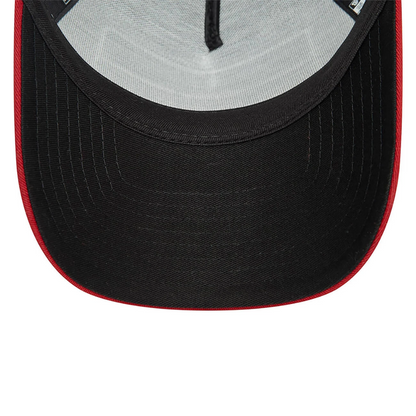 Moto Guzzi New Era Graphic Patch Trucker Cap - Black/Red - Unisex