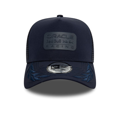 Red Bull Racing Frame Tonal Trucker Cap - Night Sky - Unisex 