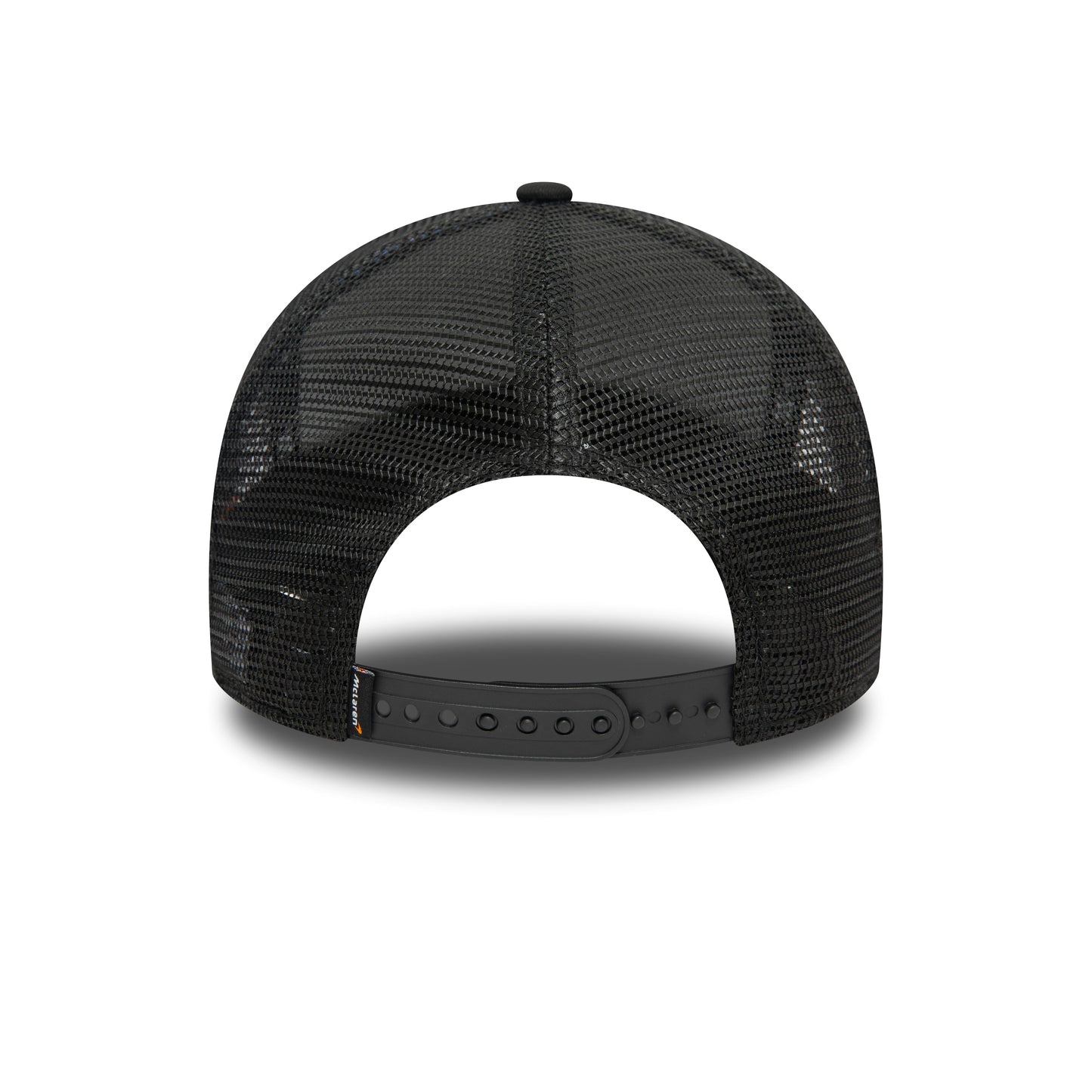 McLaren9FORTY Graphic Patch Black Trucker Hat - Unisex