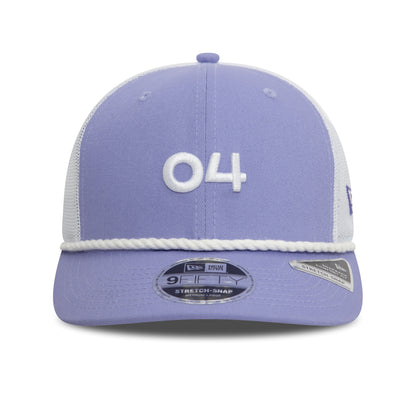 Lando Norris McLaren 9FIFTY Rope Purple Adjustable Cap 