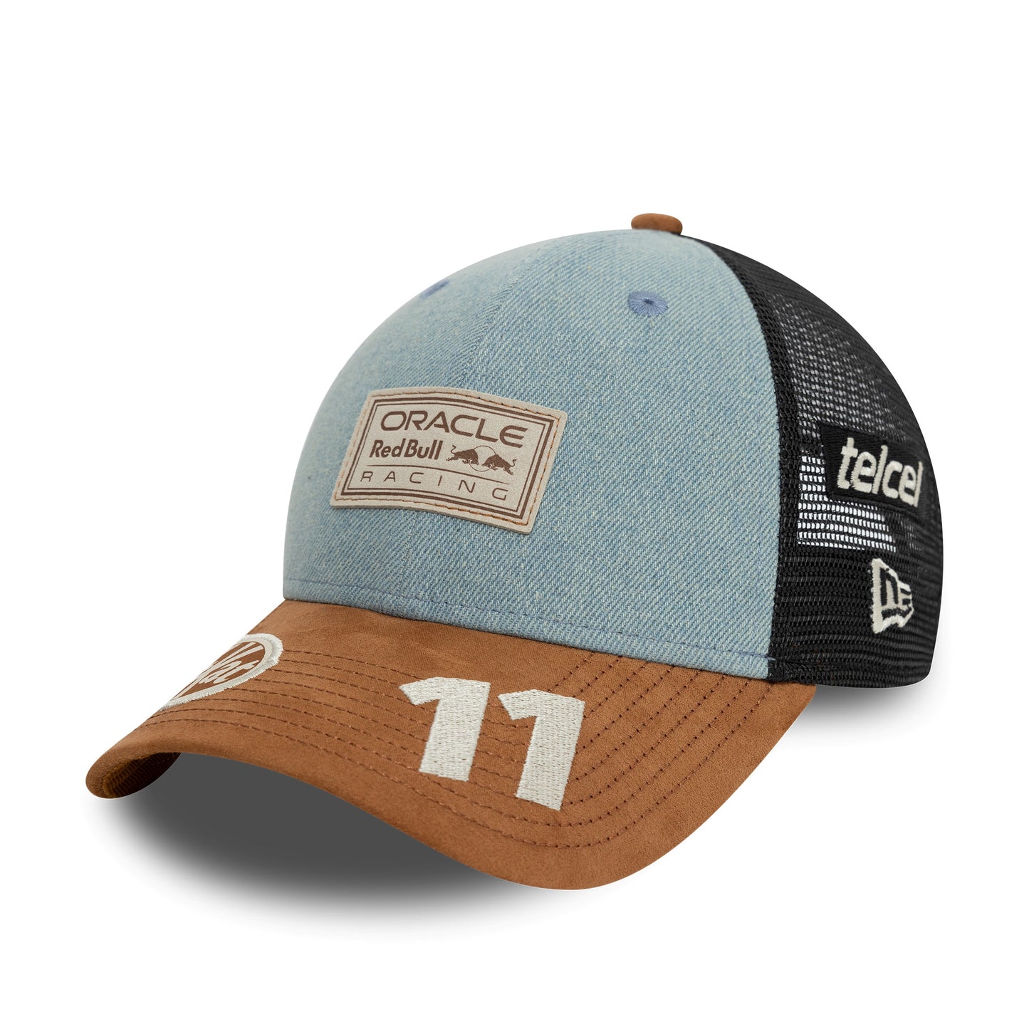 Red Bull Racing F1 2024 New Era Austin COTA Checo Perez Trucker Cap