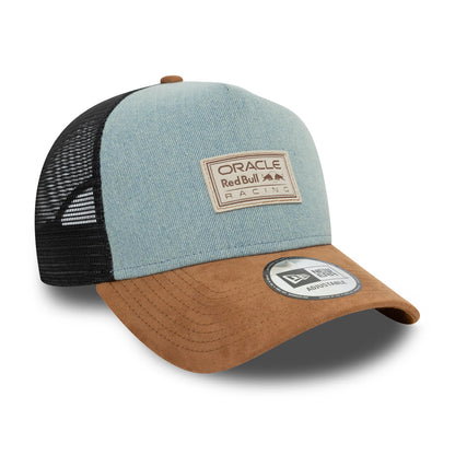 Red Bull Racing Austin Special Denim Blue 9FORTY E-Frame Trucker Cap