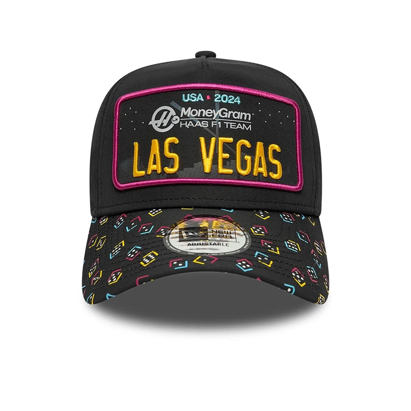 MoneyGram Haas F1 Team Las Vegas Race Special Black 9FORTY E-Frame Cap