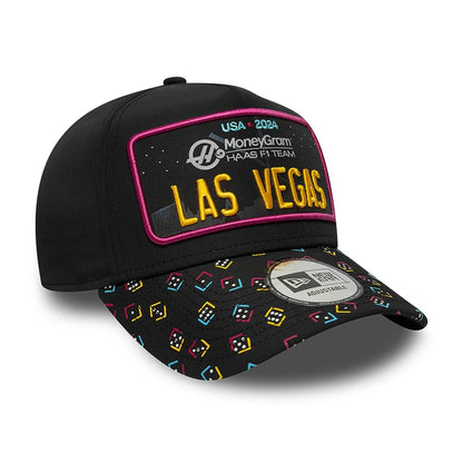 MoneyGram Haas F1 Team Las Vegas Race Special Black 9FORTY E-Frame Cap