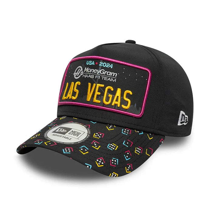 MoneyGram Haas F1 Team Las Vegas Race Special Black 9FORTY E-Frame Cap