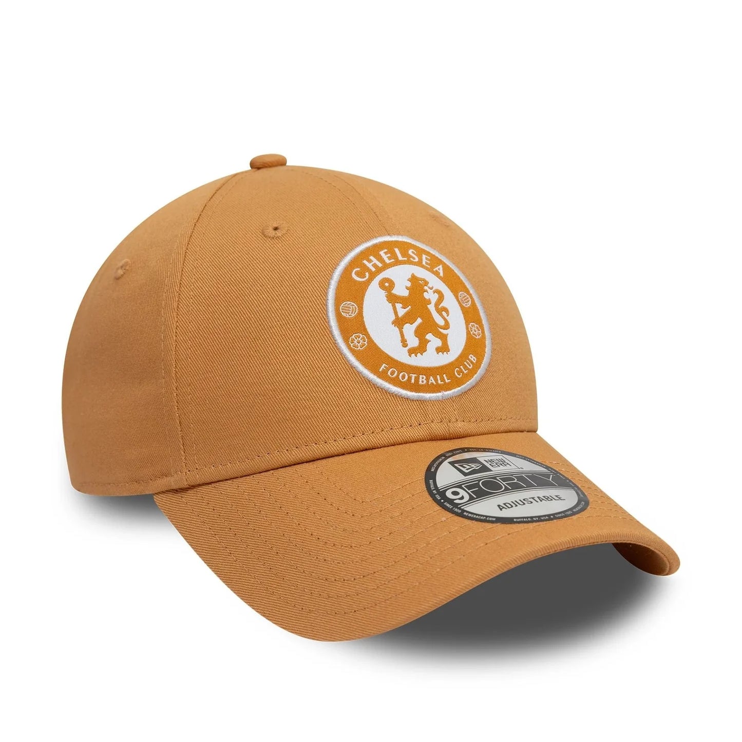 Chelsea FC Seasonal Pop 9Forty Adults Cap - Light Tan