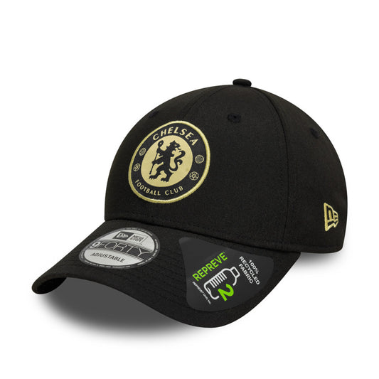 Chelsea Football Club 9FORTY Seasonal Pop Black Cap