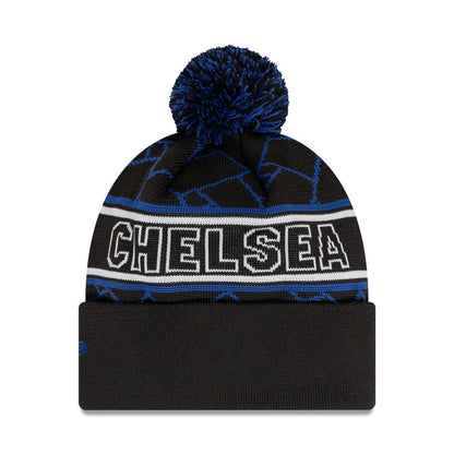 Chelsea FC Sport Beanie Adults - Black/Blue