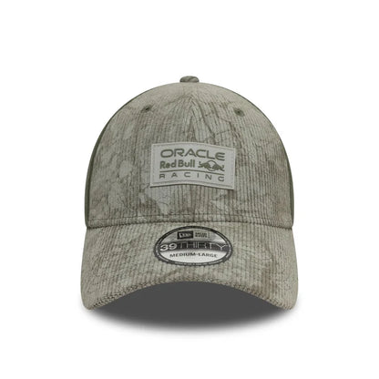 Red Bull Racing Cord Open Green 39THIRTY Stretch Fit Cap