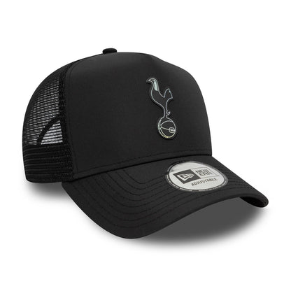 Tottenham Hotspur Iridescent Trucker Adults Cap - Black
