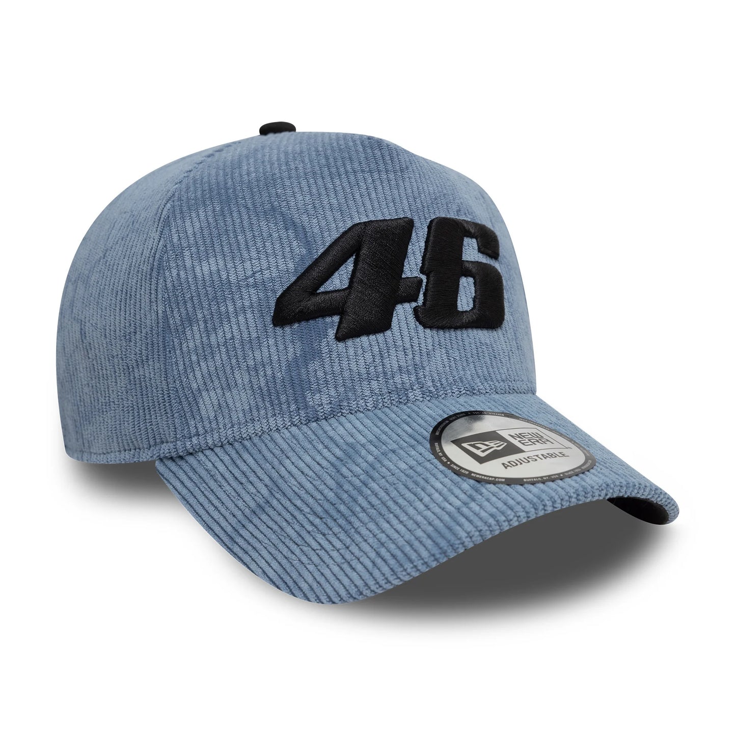 VR46 Pattern Cord Trucker Cap Adults - Blue