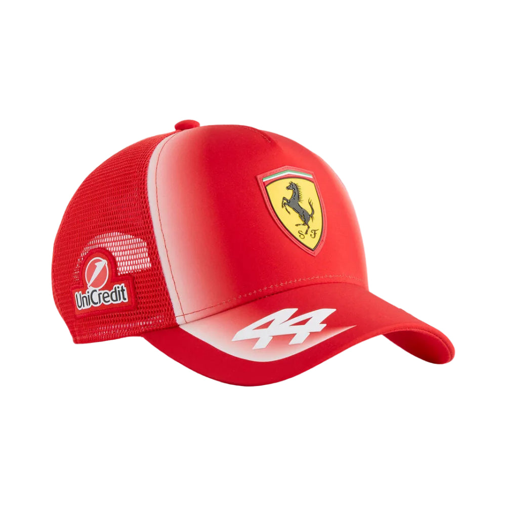 Scuderia Ferrari F1 PUMA Kids 2026 Lewis Hamilton Trucker Cap