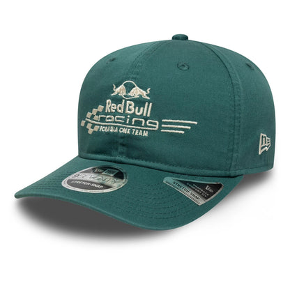 9SEVENTY Red Bull Racing Washed Dark Green 9SEVENTY Stretch Snap Cap