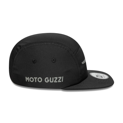 Moto Guzzi Reflective Black Camper Adjustable Cap - Unisex