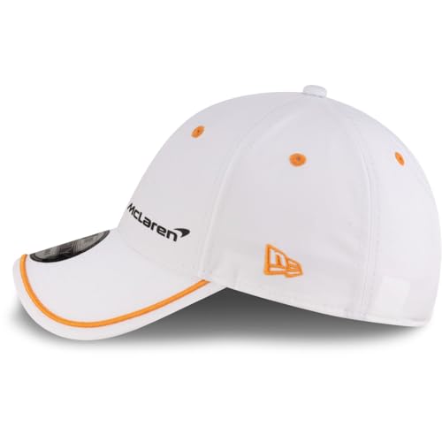 McLaren F1 Contrast Piping 9FORTY White/Orange Adjustable