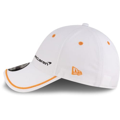 McLaren F1 Contrast Piping 9FORTY White/Orange Adjustable