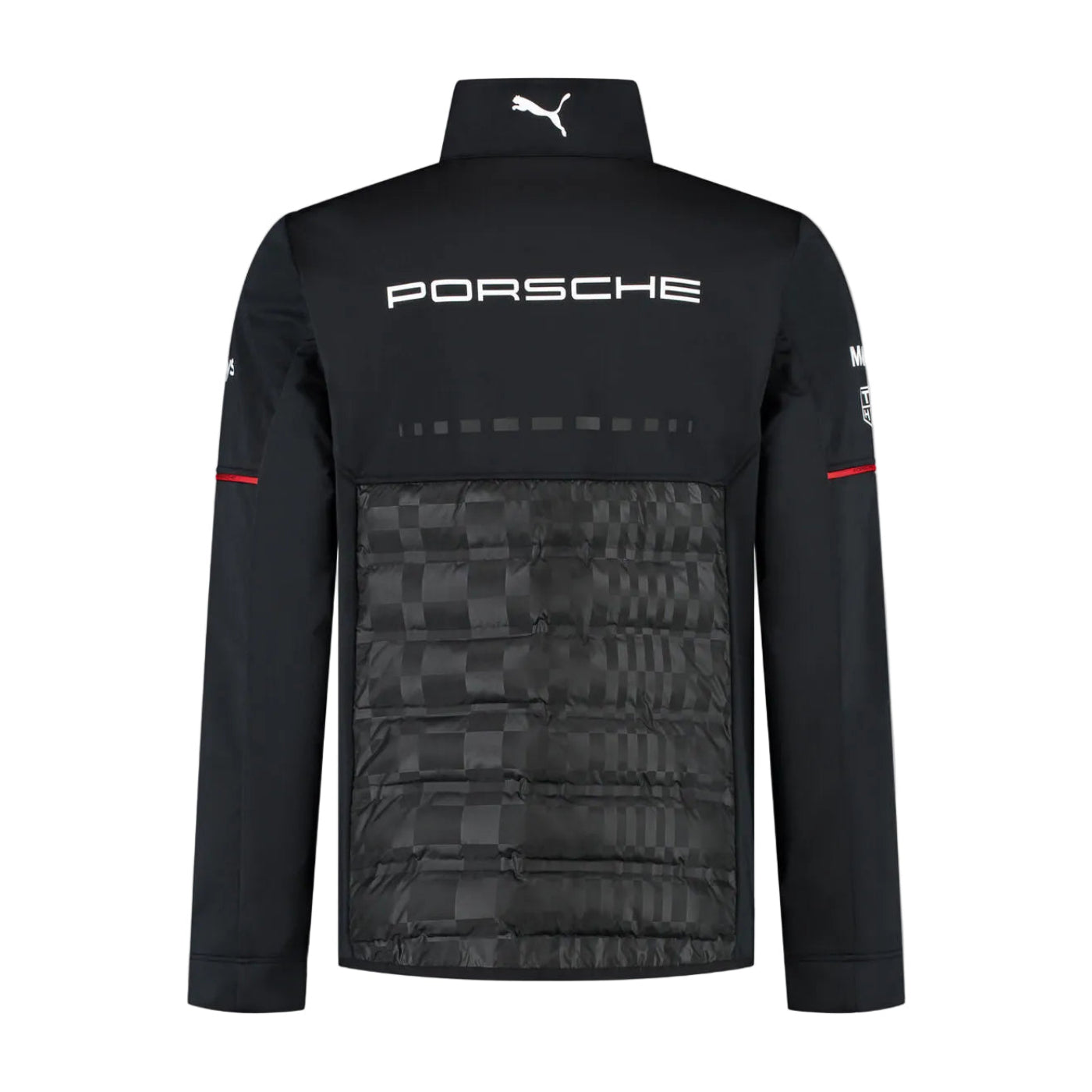 2025 Porsche Motorsport Men's Team Hybrid Jacket Black