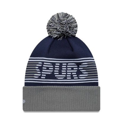 Knits Tottenham Hotspur FC Navy Bobble Knit Beanie Hat