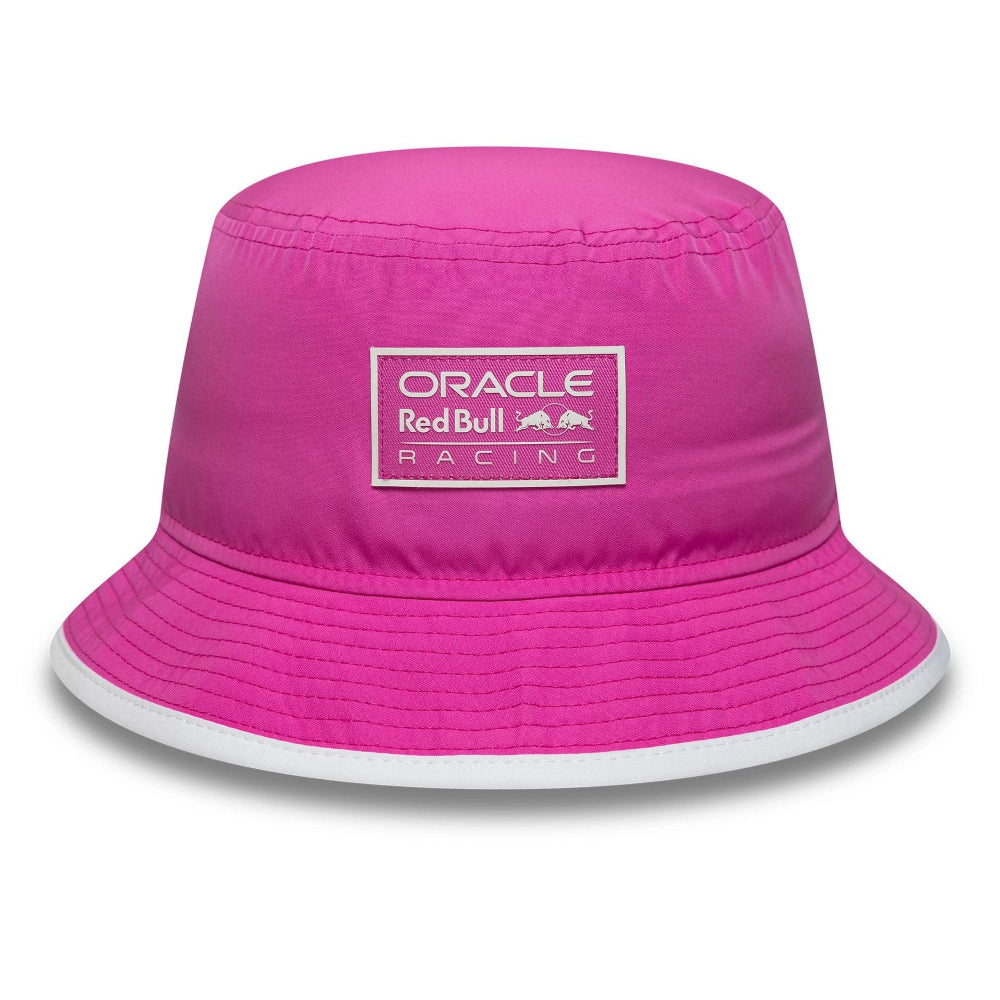 Red Bull Racing Womens Bright Pink Bucket Hat