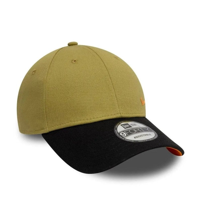 Vespa Flawless Contrast 9Forty Cap Adults - Khaki/Papaya